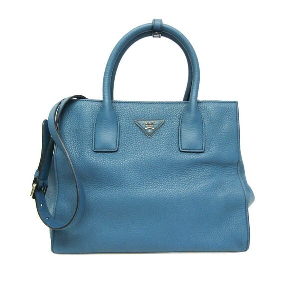 PRADA Blue Shoulder Bag - Picture 1 of 16